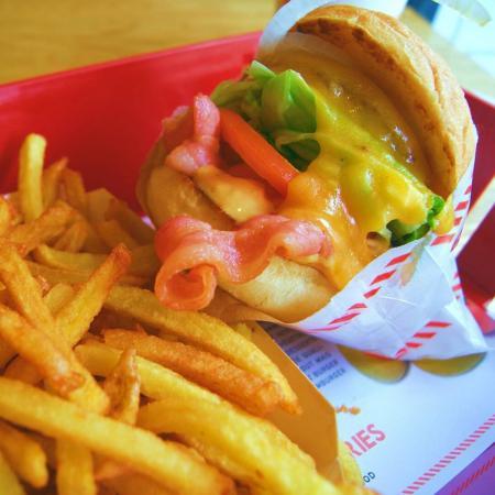Burger and Fries