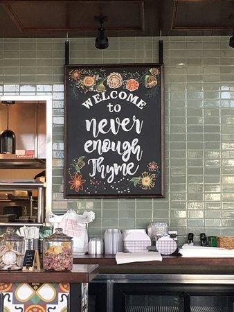 Never Enough Thyme